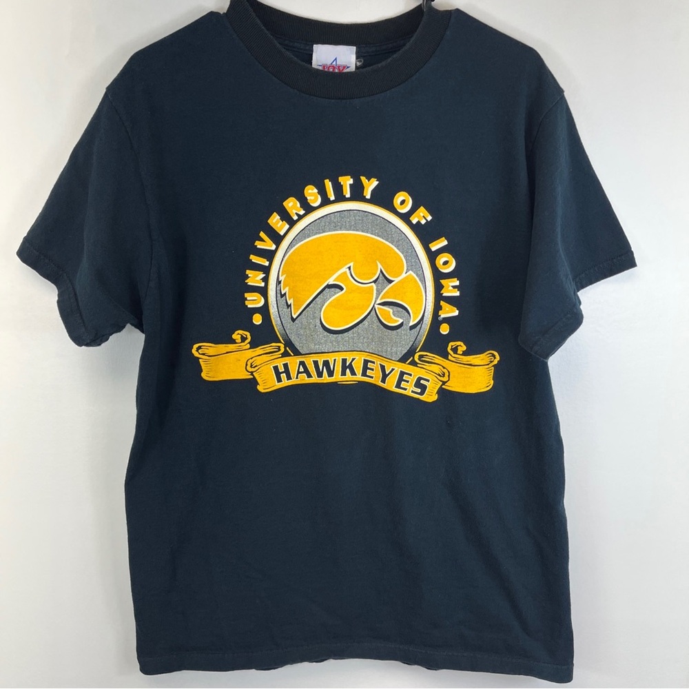 VTG University of Iowa Hawkeyes TShirt Adult Sz Large College 90s